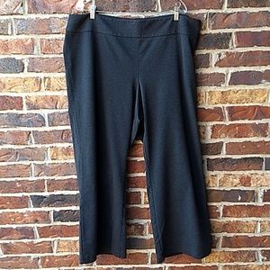 Lane Bryant casual stretchy charcoal pant